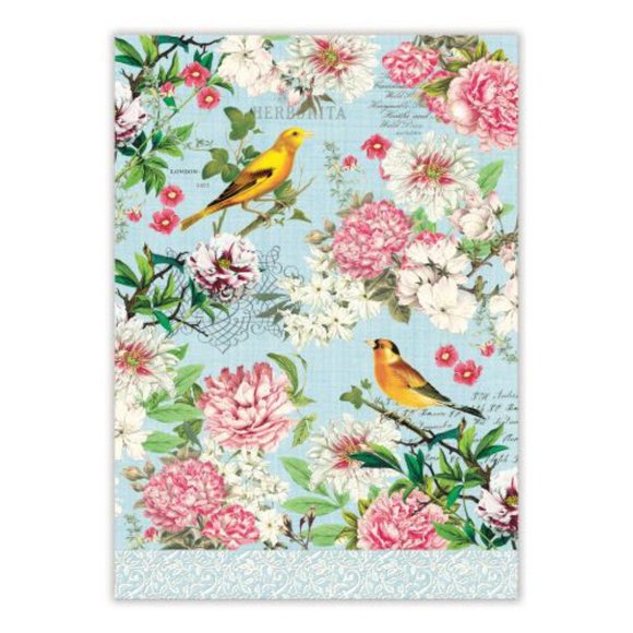 Michel Design Work Kitchen Tea Towel Garden Melody - Picture 2 of 2
